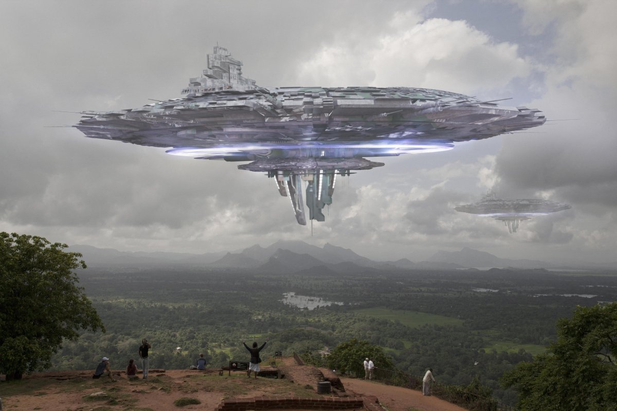 Инопланетный корабль