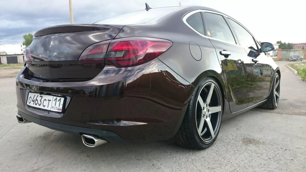 Tuning Opel Astra j седан