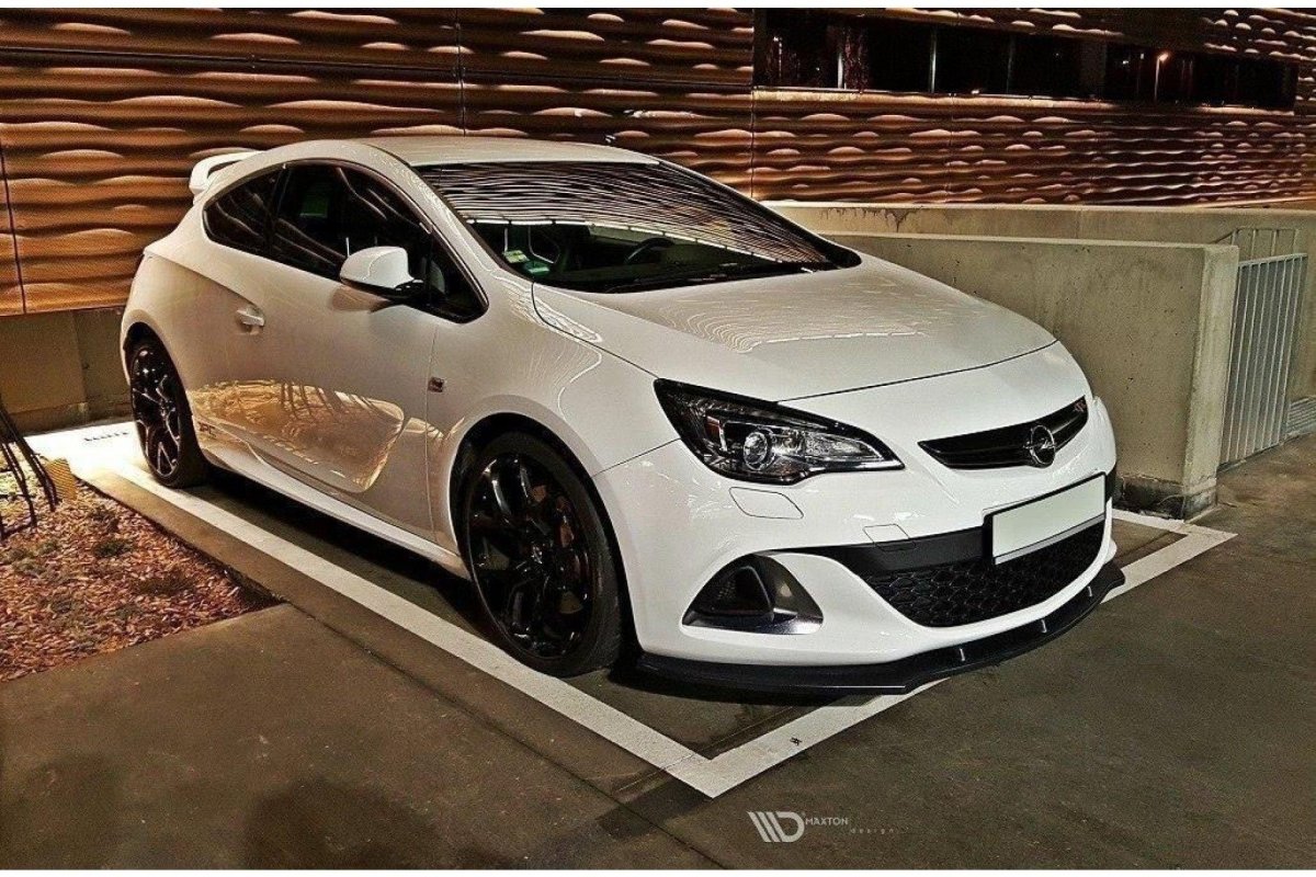 Сплиттер Opel Astra j GTC