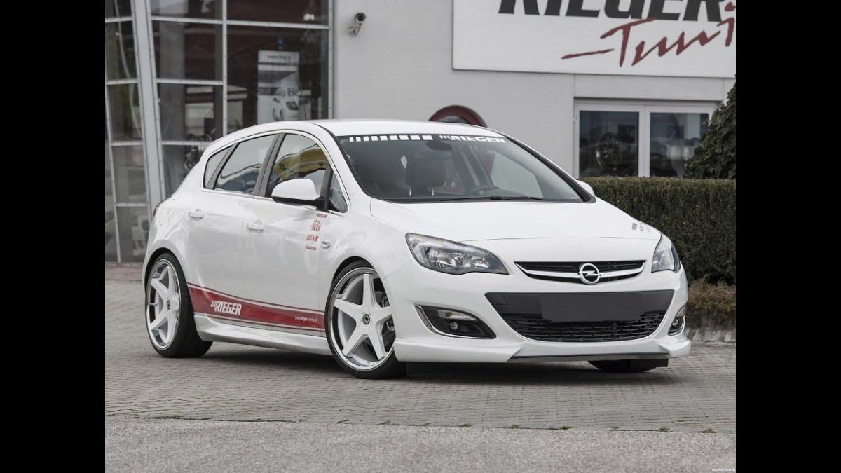 Обвесы на Опель Астра j хэтчбек