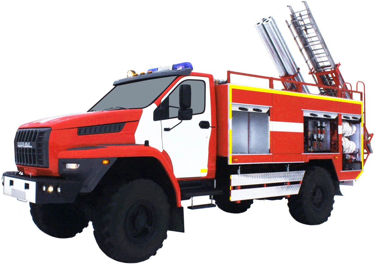 Пожарная автоцистерна Урал 43206 Некст