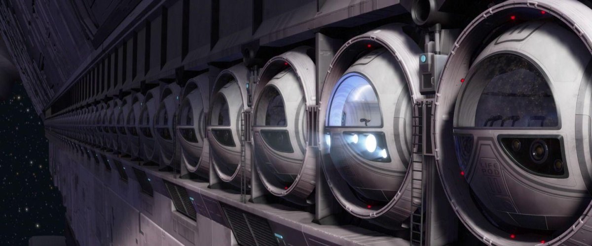Космический корабль внутри