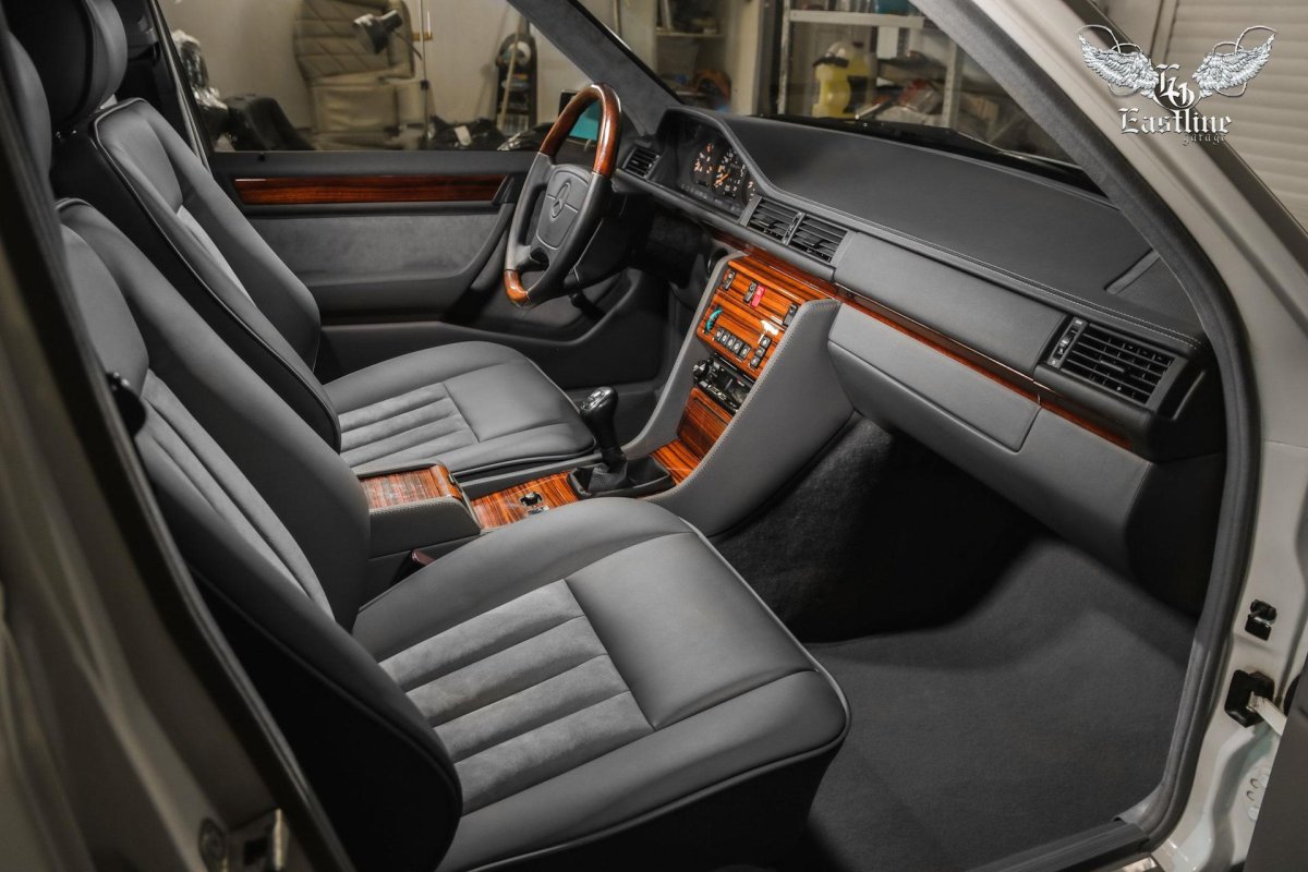 Салон Мерседес 124 кожа