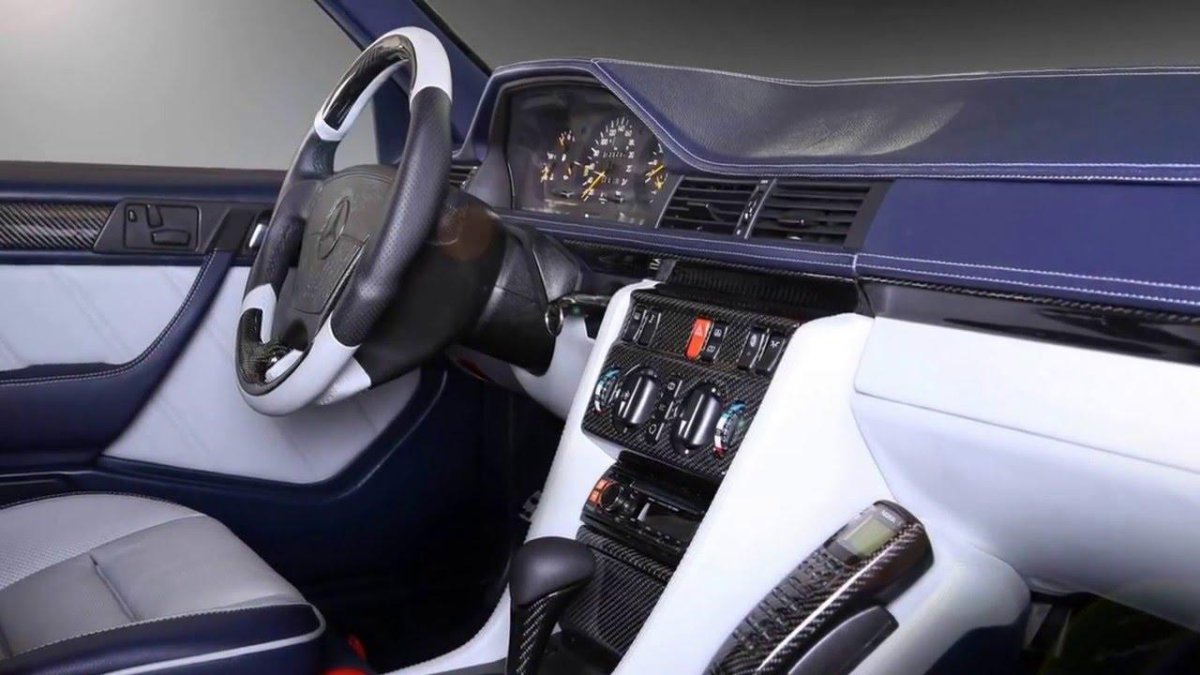 Mercedes w124 e500 салон