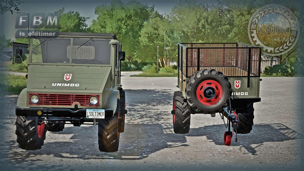 Unimog im Forstbetrieb – u 401