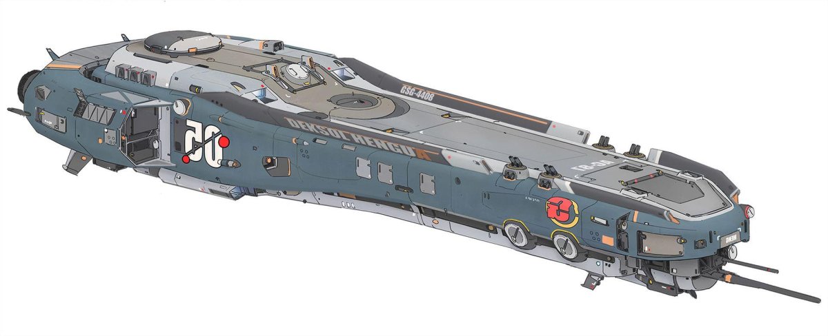 Star Citizen десантный корабль