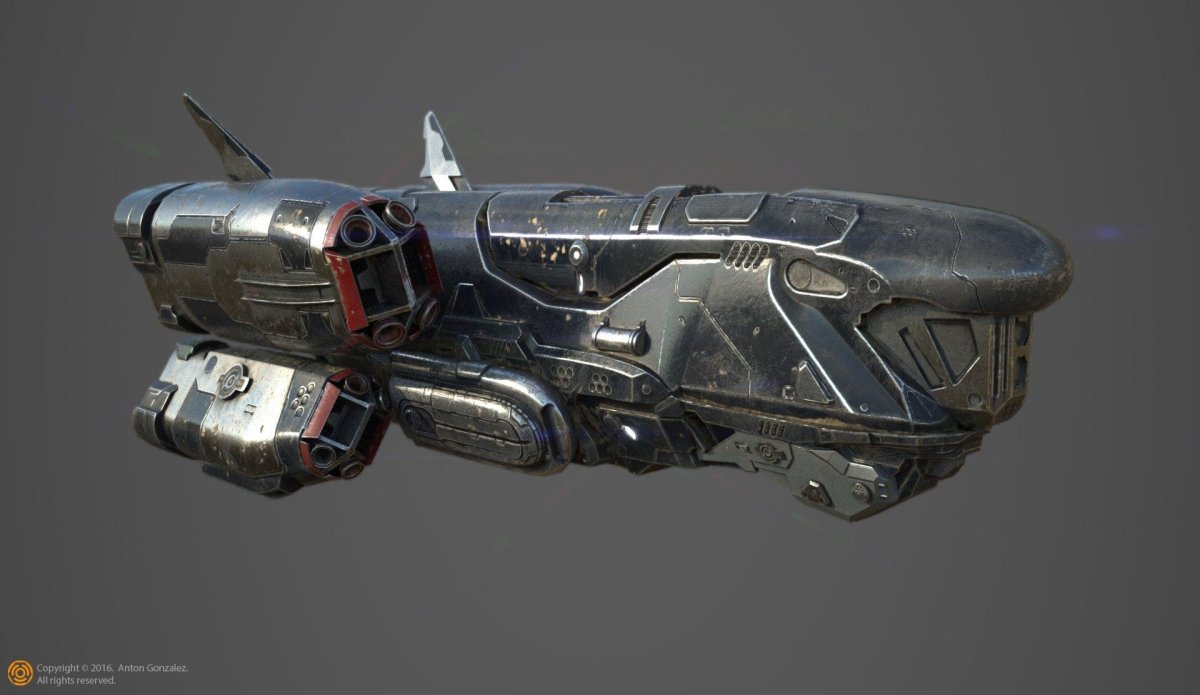 Десантный корабль стелс концепт