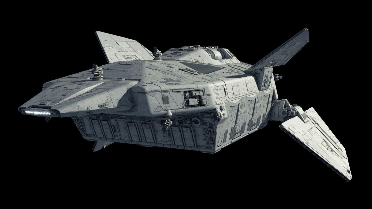 Star Wars десантный корабль империи