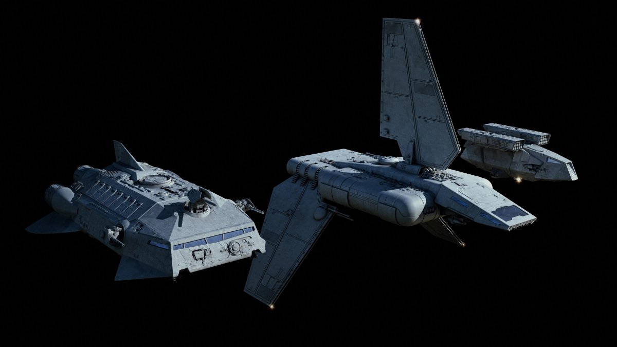 Sentinel-class landing Craft Звездные войны