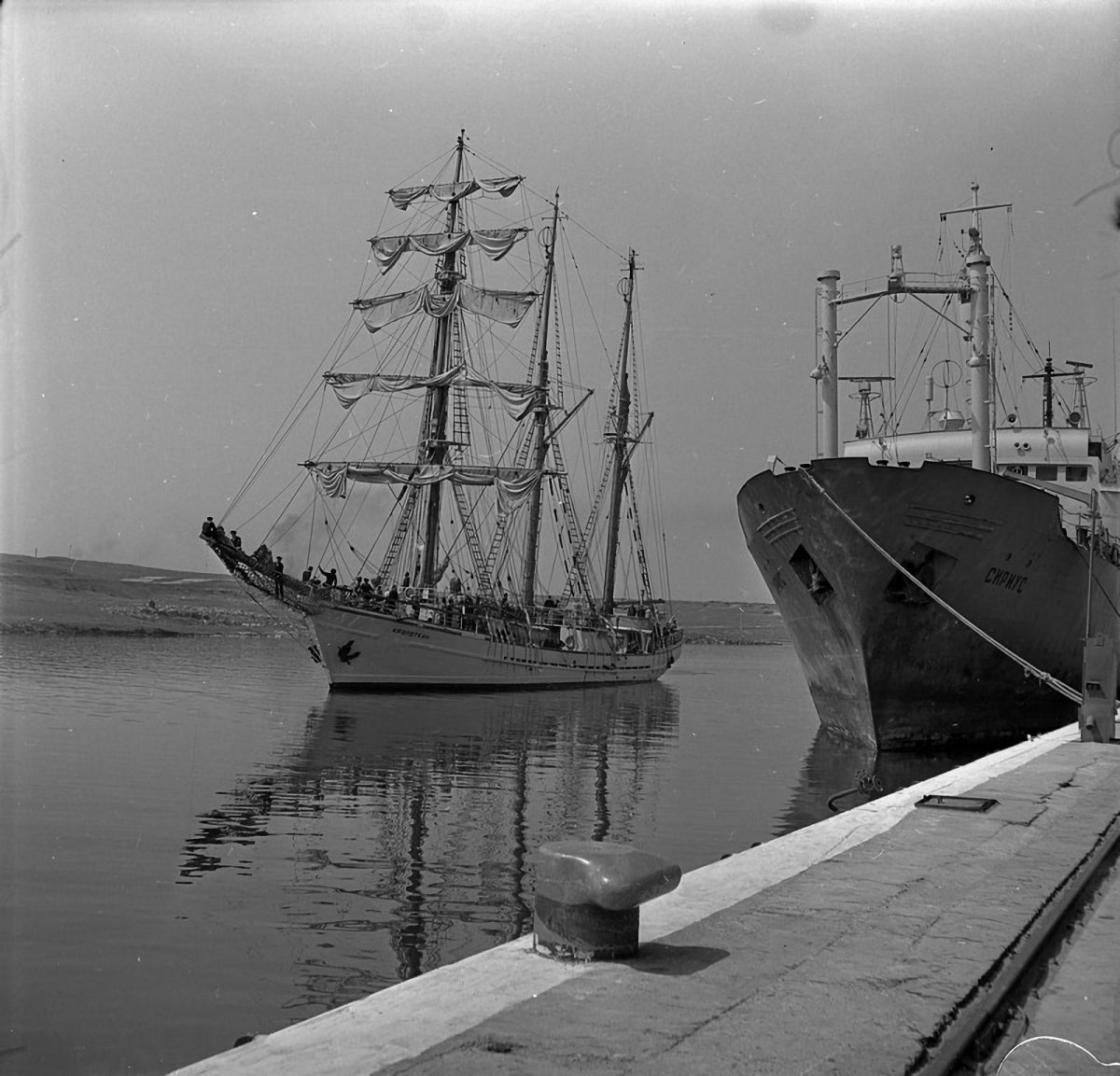 Баркентина корабль Севастополь