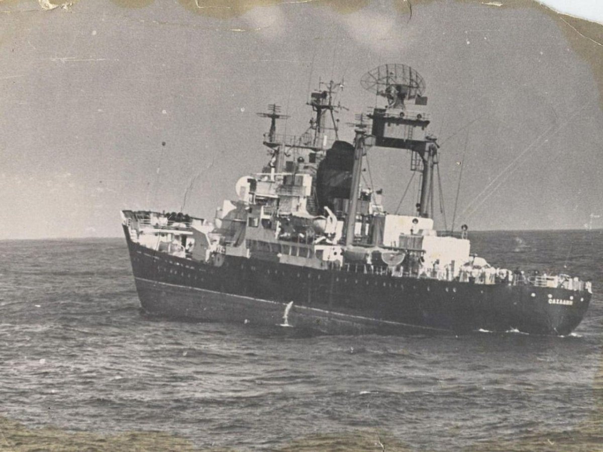 Корабль измерительного комплекса Чажма