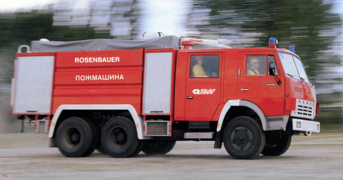Пожарный КАМАЗ Розенбауэр