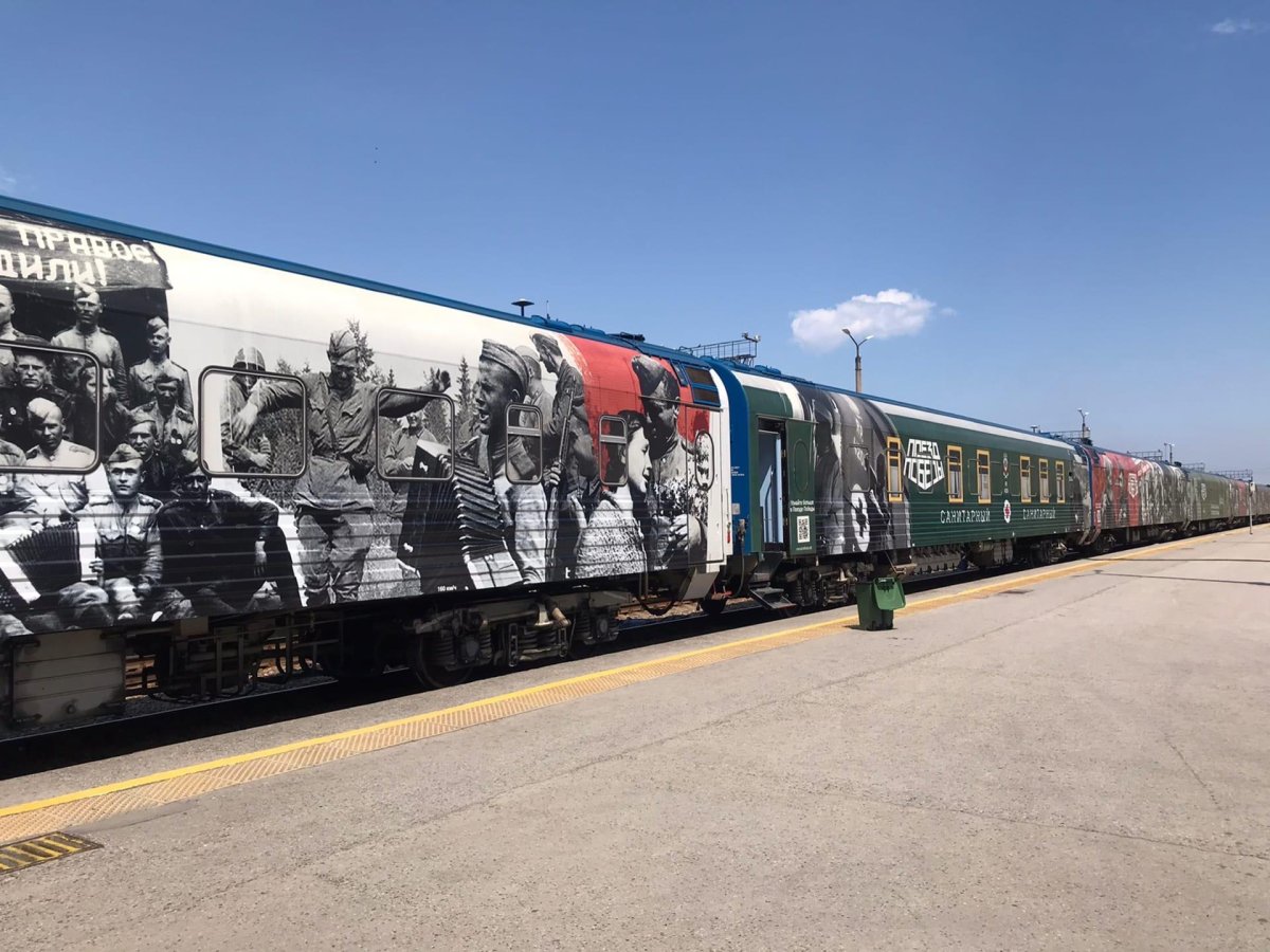 Паровоз Победы Ульяновск