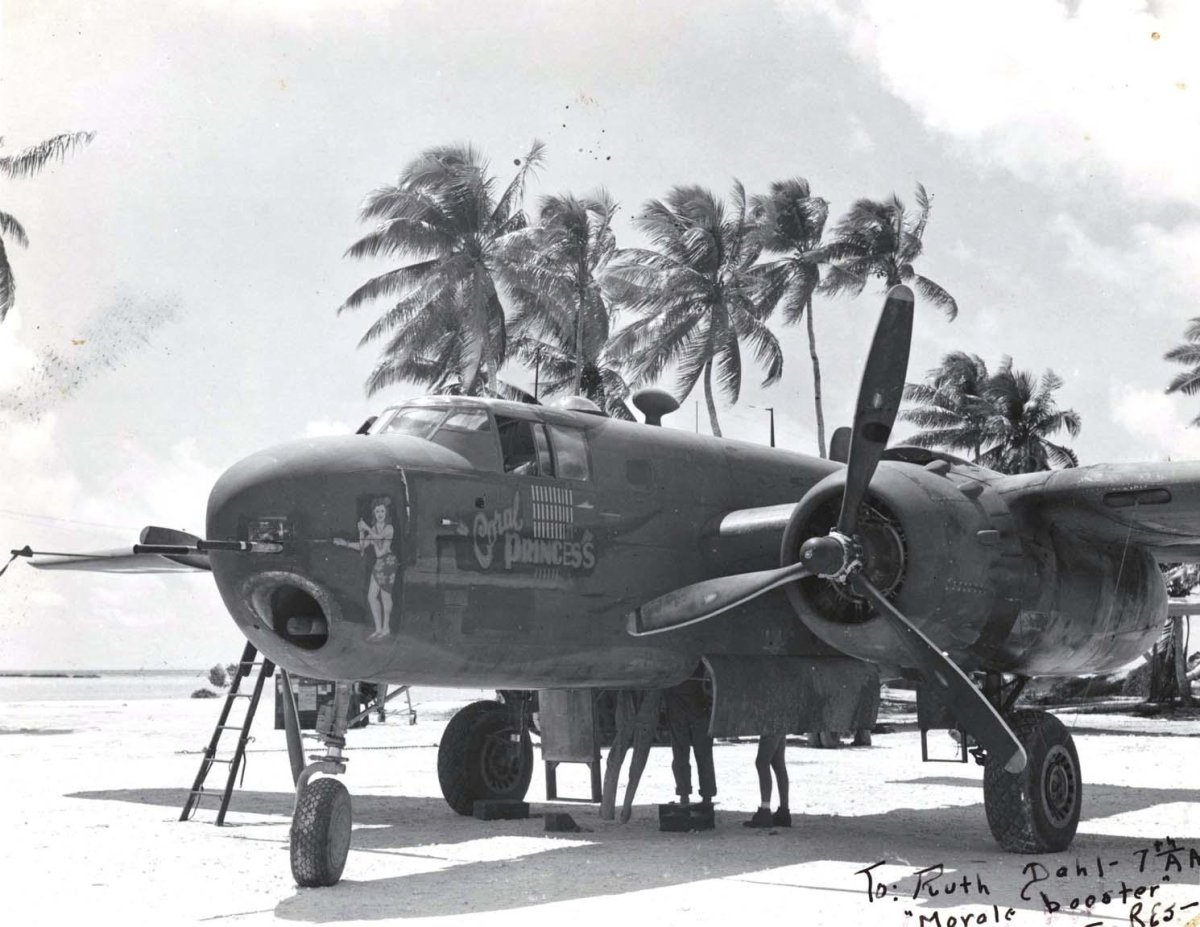 Самолет b-25g Mitchell