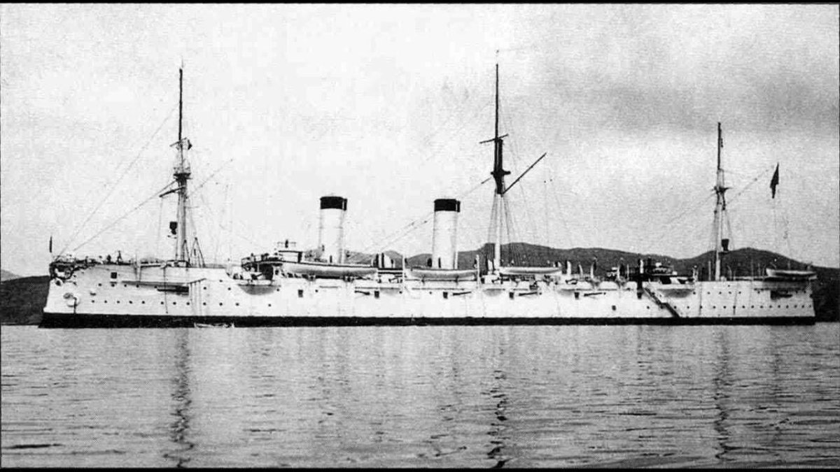 Броненосный крейсер Рюрик 1904