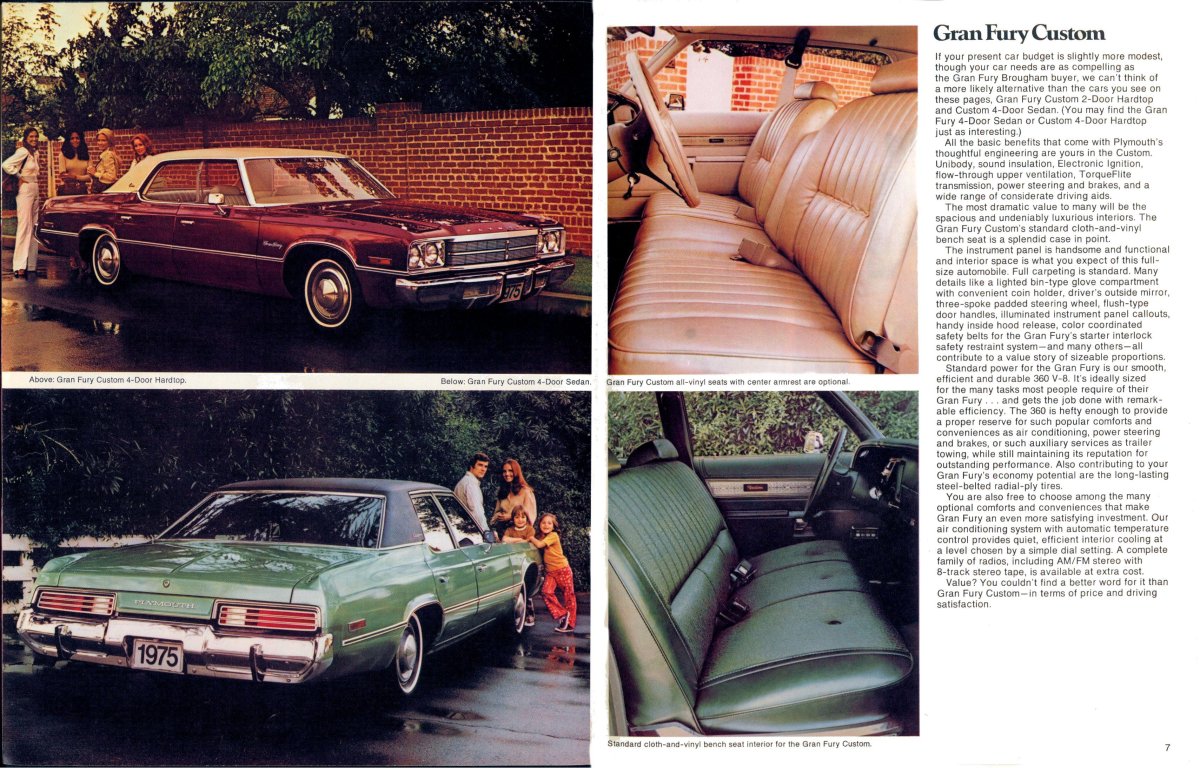 Плимут Гран Фьюри 1975