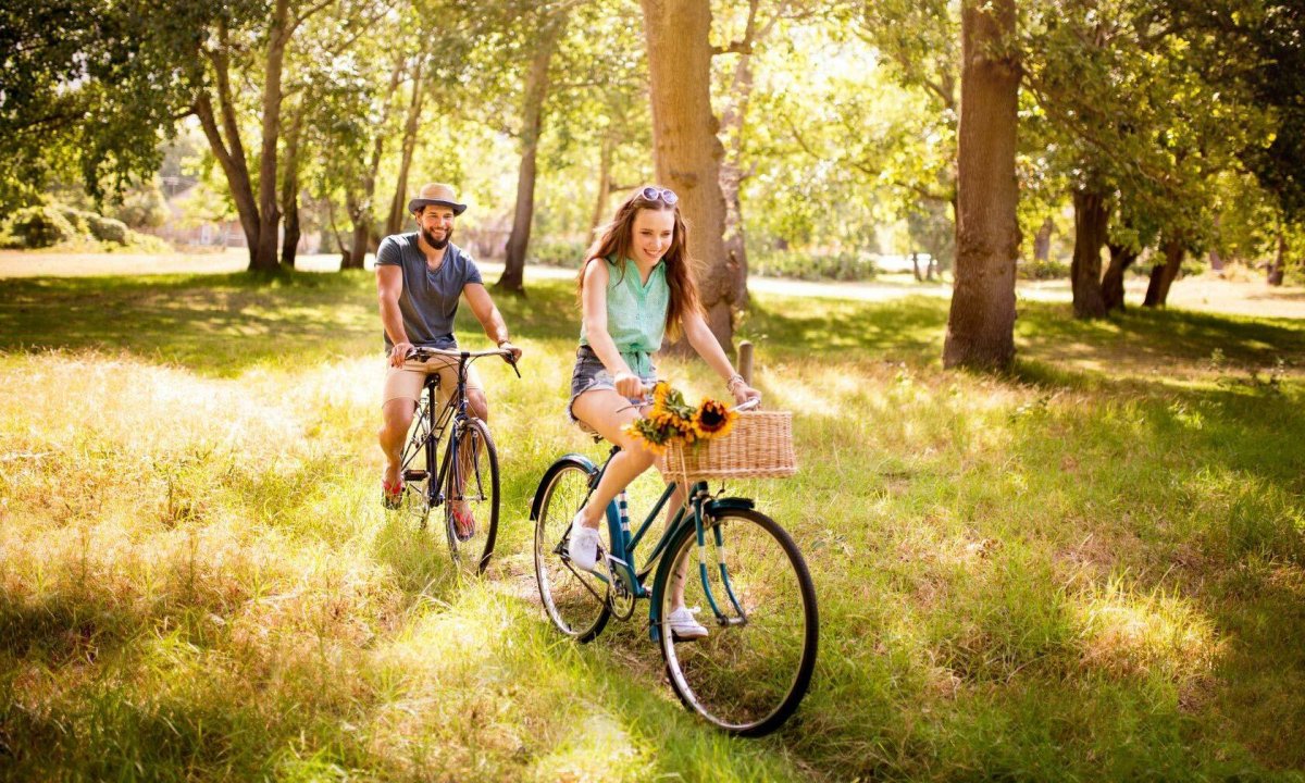 Прогулка на велосипеде
