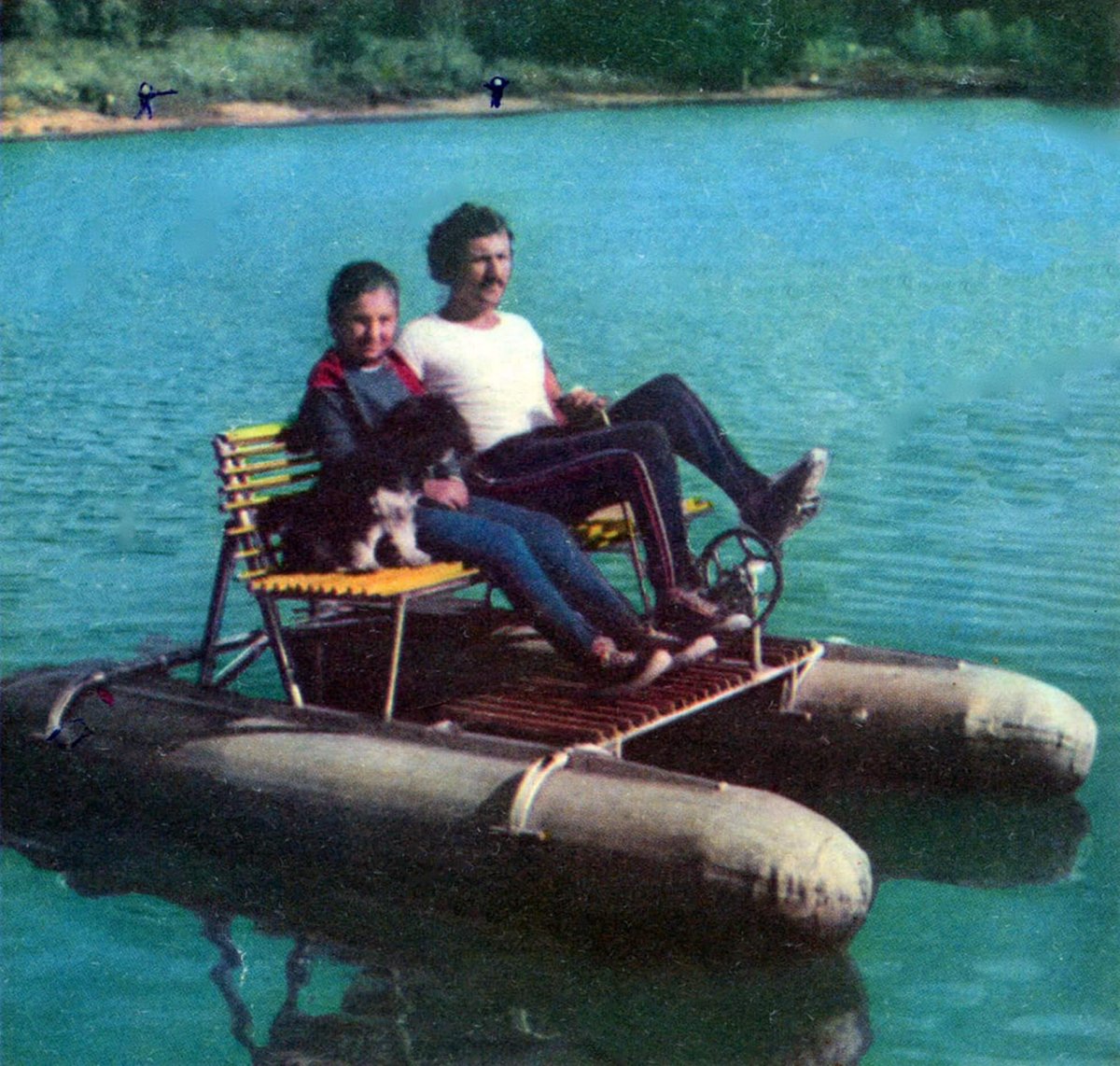 Самодельный катамаран