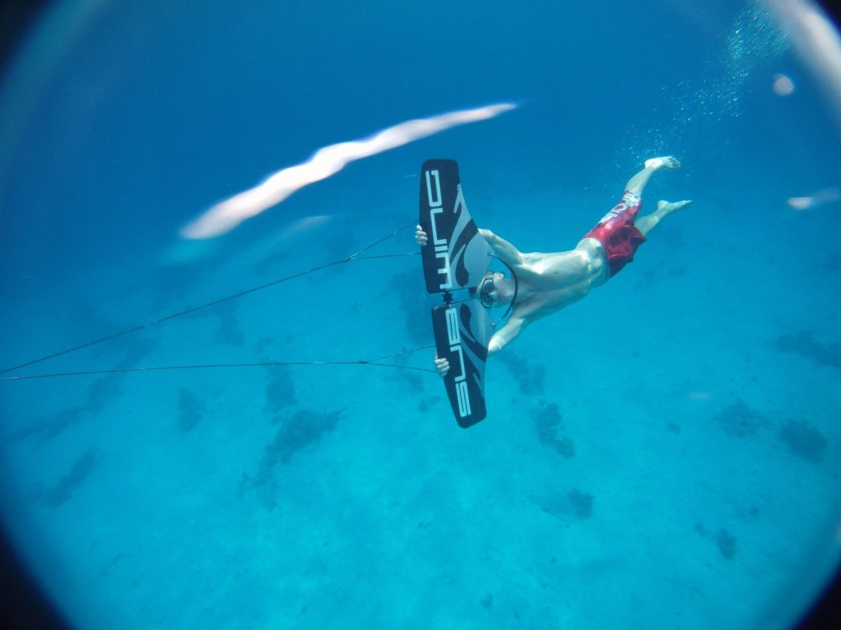 Трюки под водой