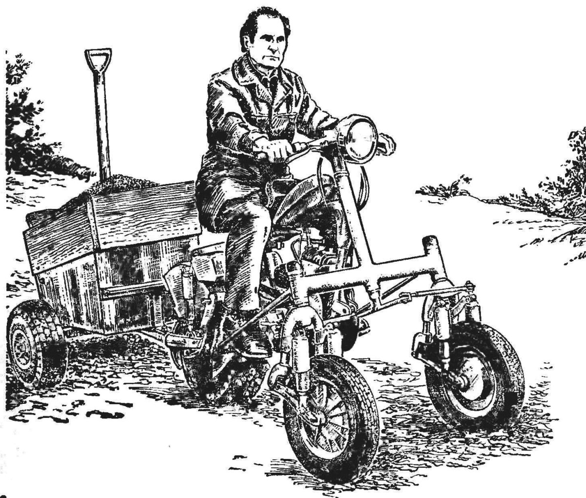 Микротрактор калужанин