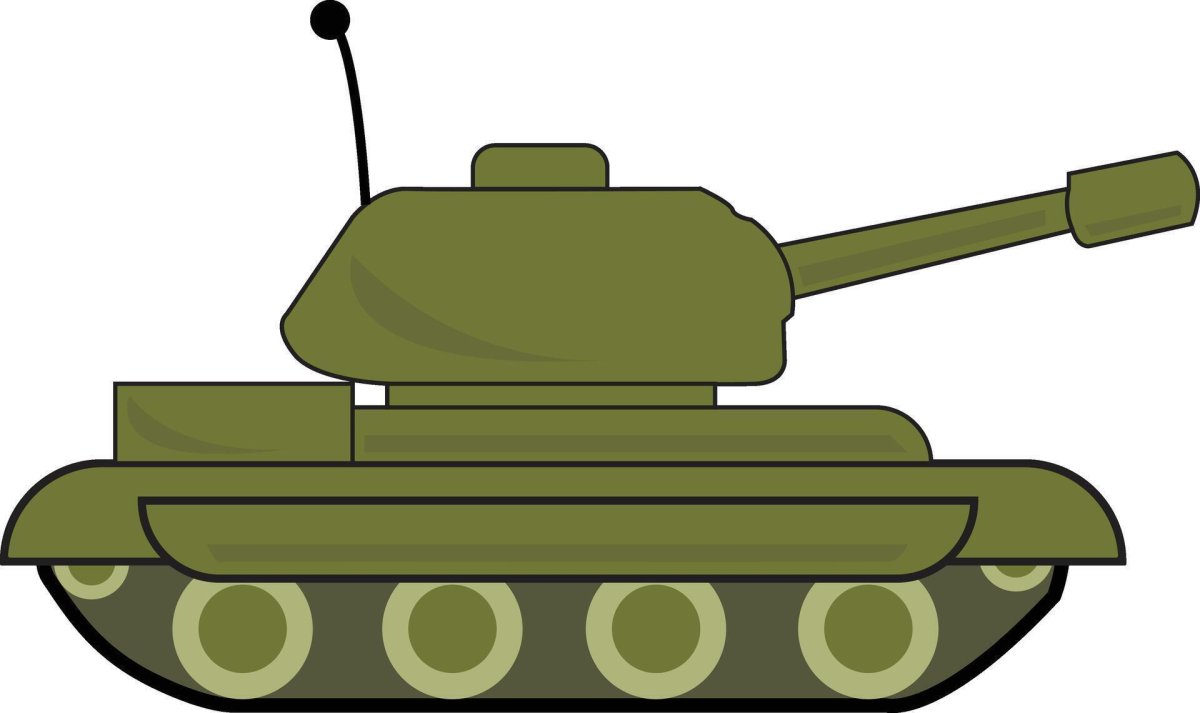 Танк рисунок