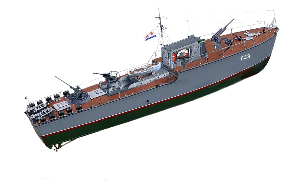 Малый охотник корабль