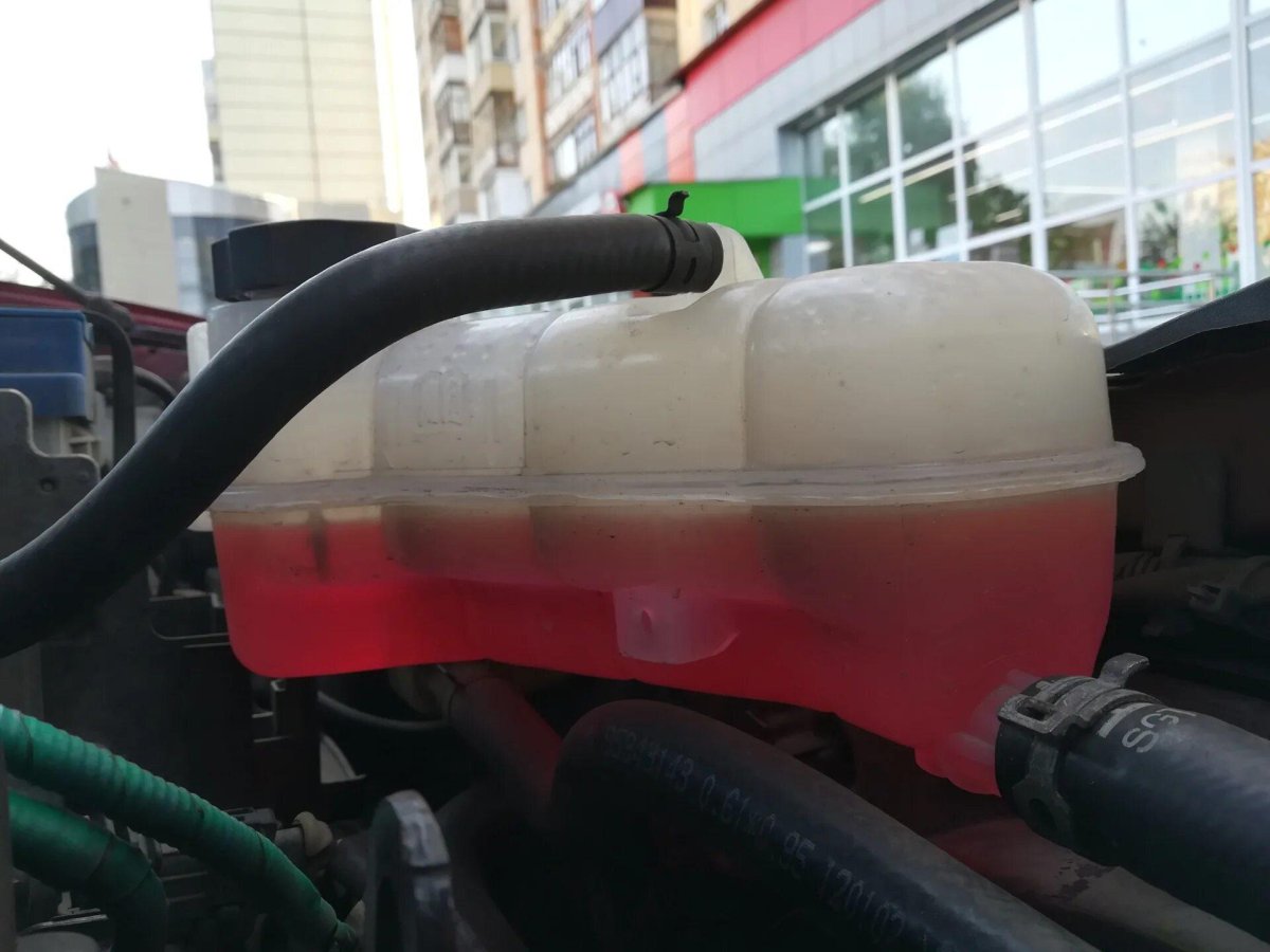 Уровень антифриза Chevrolet Spark 300