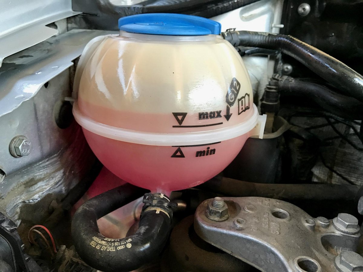 Фольксваген поло бачок антифриза