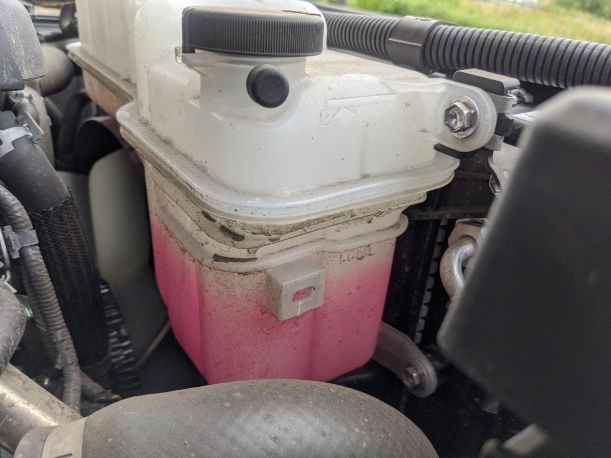 Уровень антифриза Прадо 150