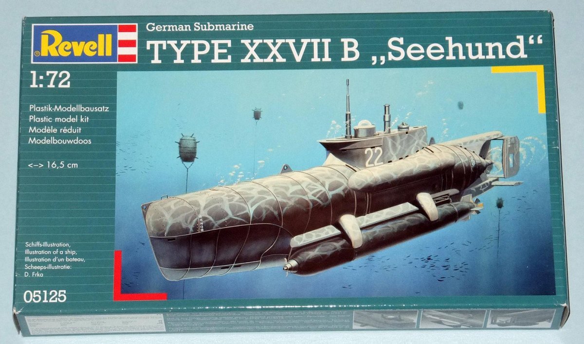 U-Boot Seehund чертежи устройство