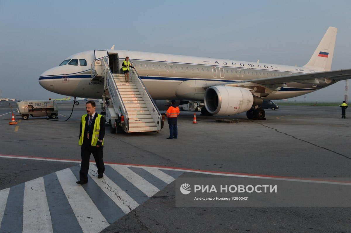 Трап самолета