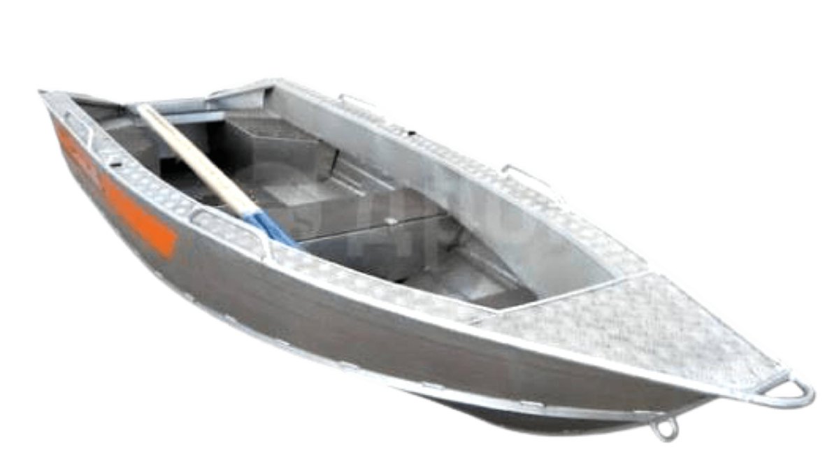 Лодка алюминиевая Вельбот 37