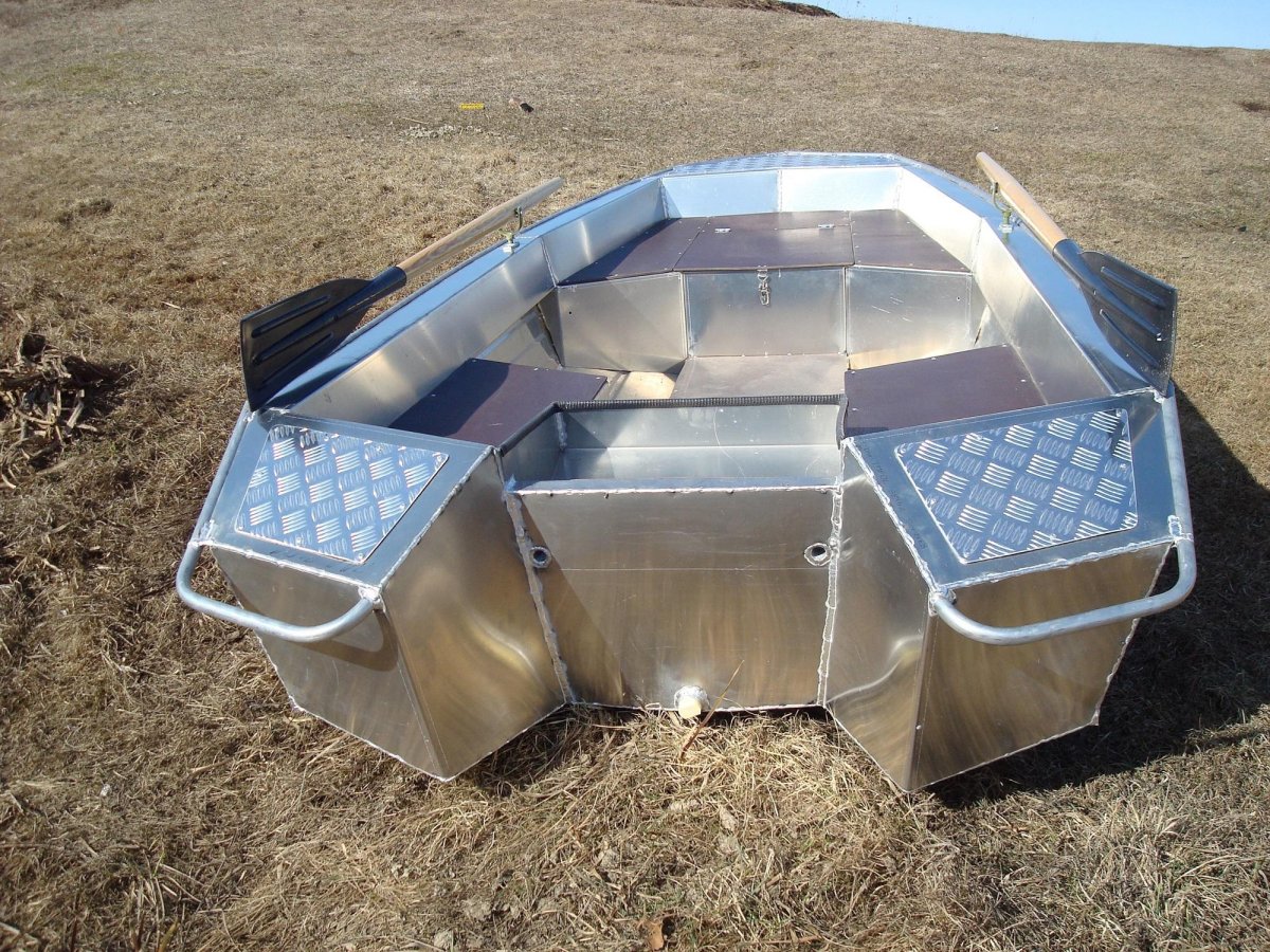 Вельбот лодка алюминиевая