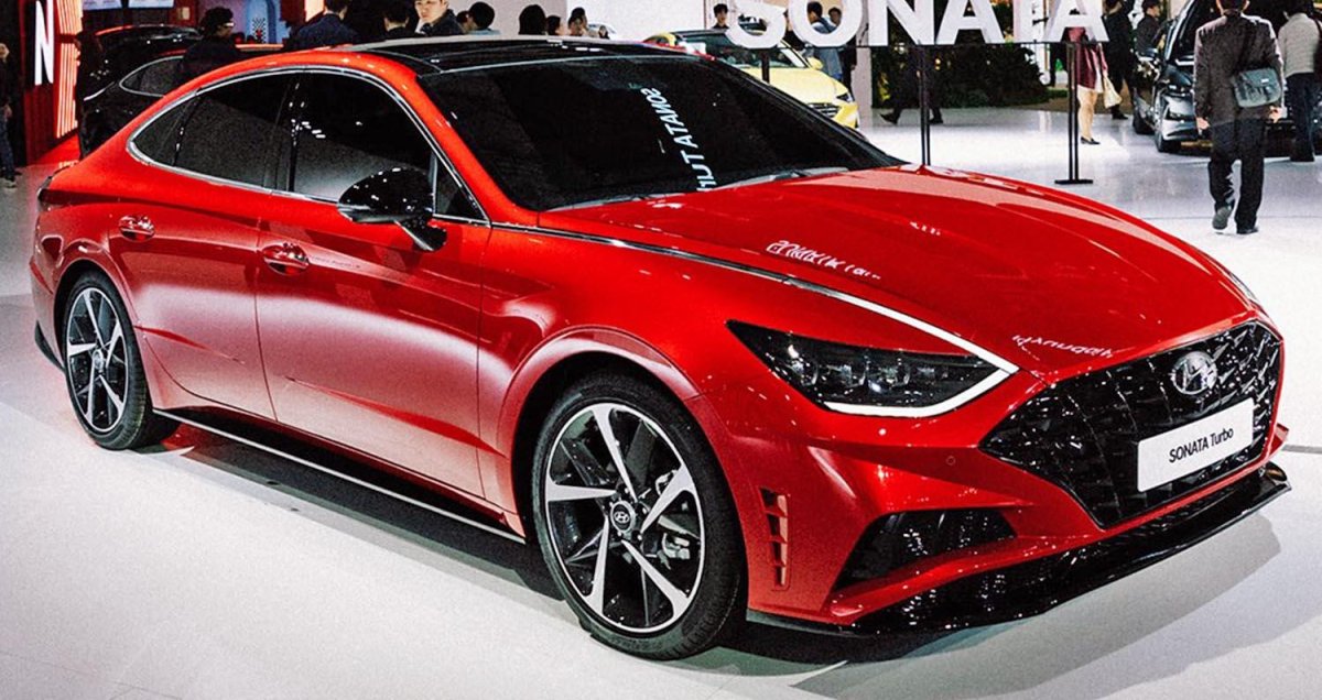 Hyundai Sonata 2020 Red