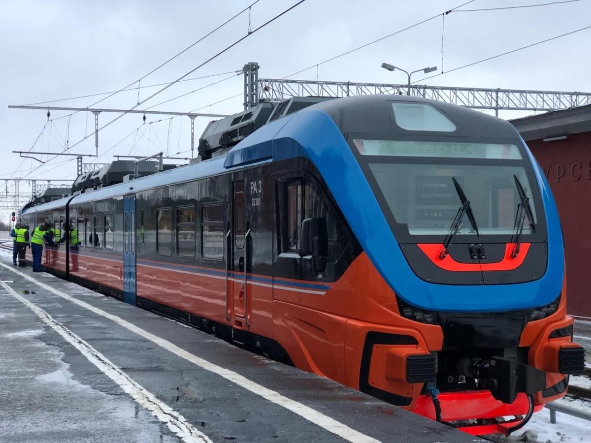 Рельсовый автобус ра-3 Орлан