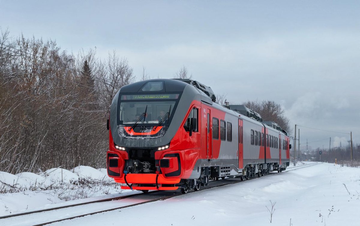 Рельсовый автобус ра-3 Орлан