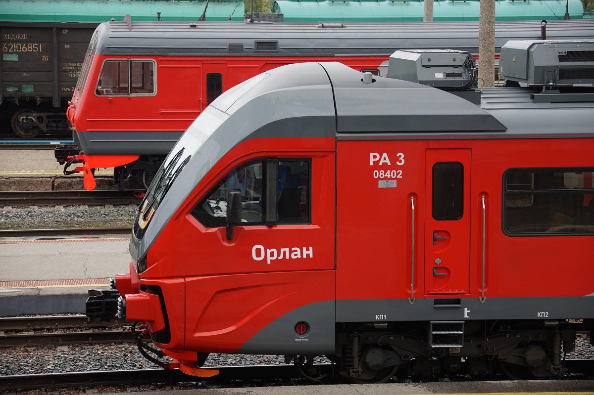 Ульяновск Пригородный поезд Орлан