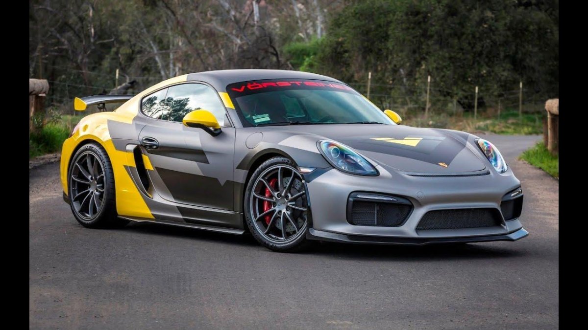 Порше Кайман gt4