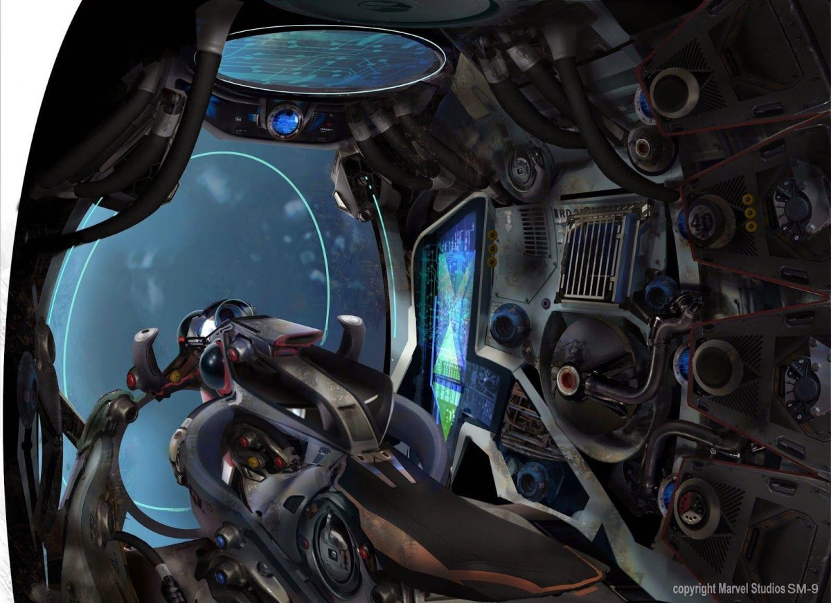 Милано корабль Concept Art