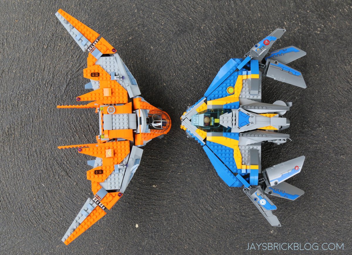 Стражи Галактики корабль лего Милано