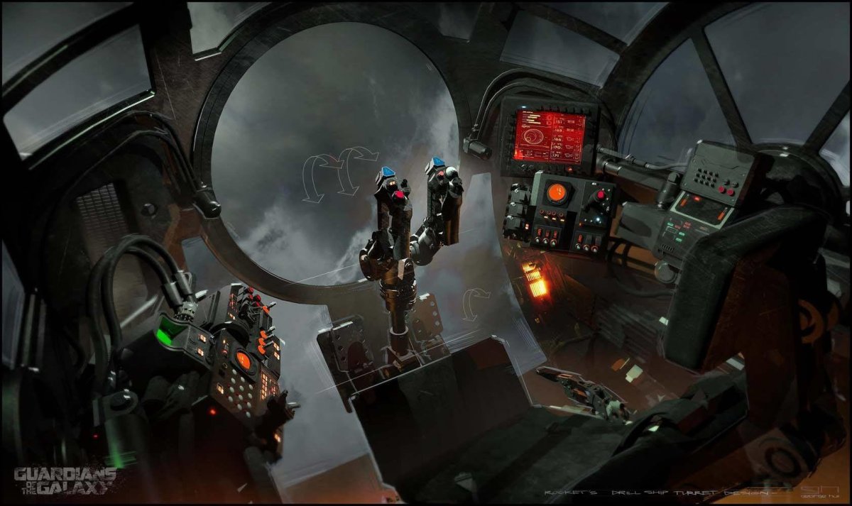 Стражи Галактики Милано внутри