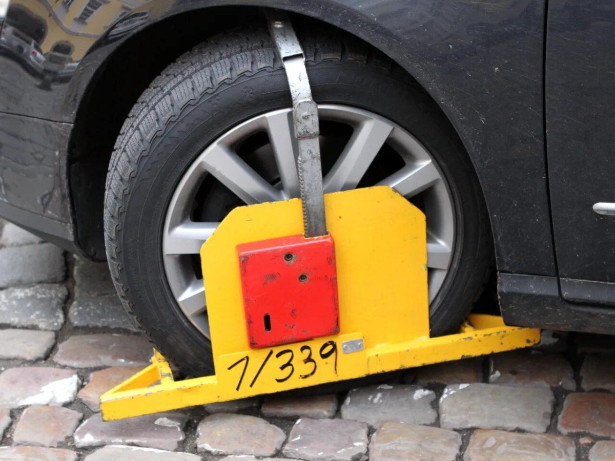 Блокиратор колеса