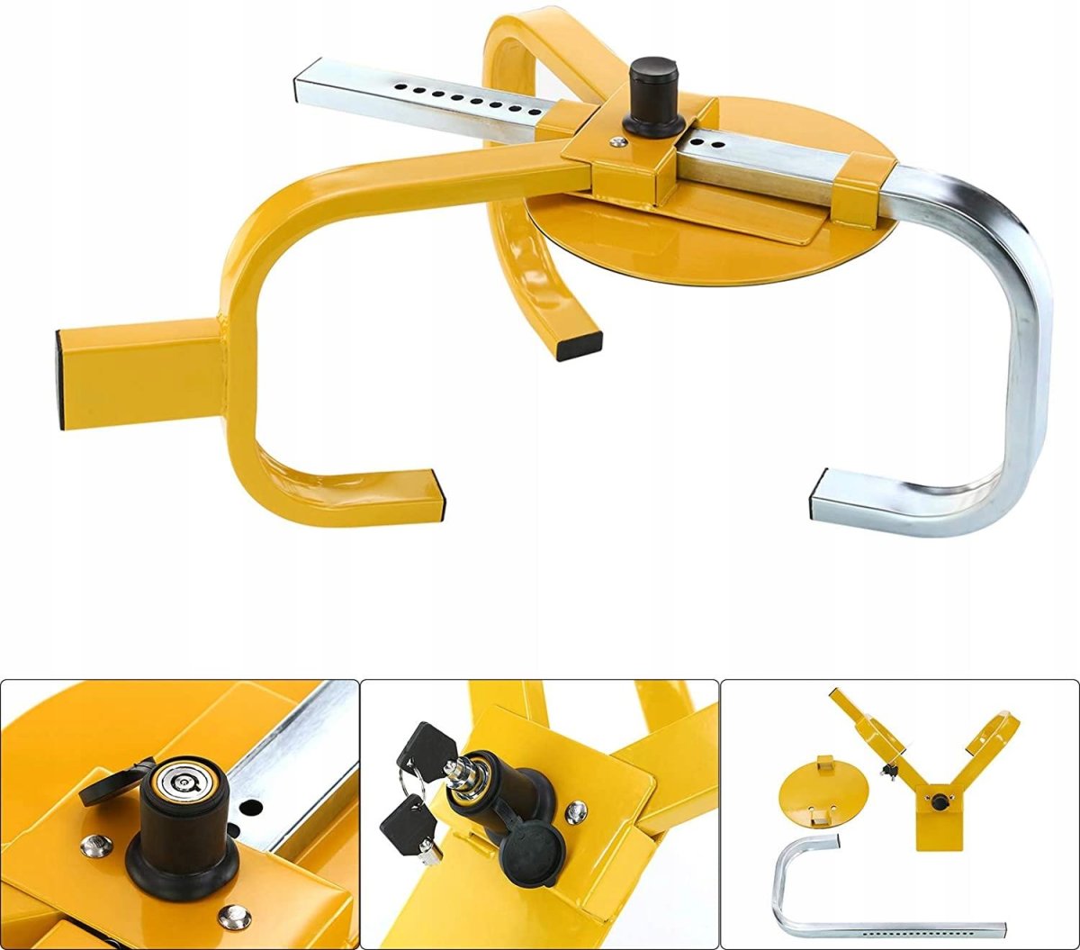 Блокиратор на колесо прицепа