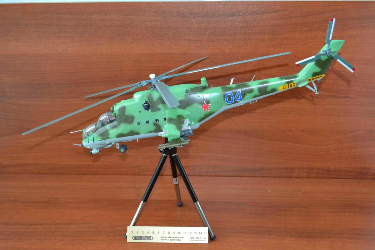 Готовая модель вертолета