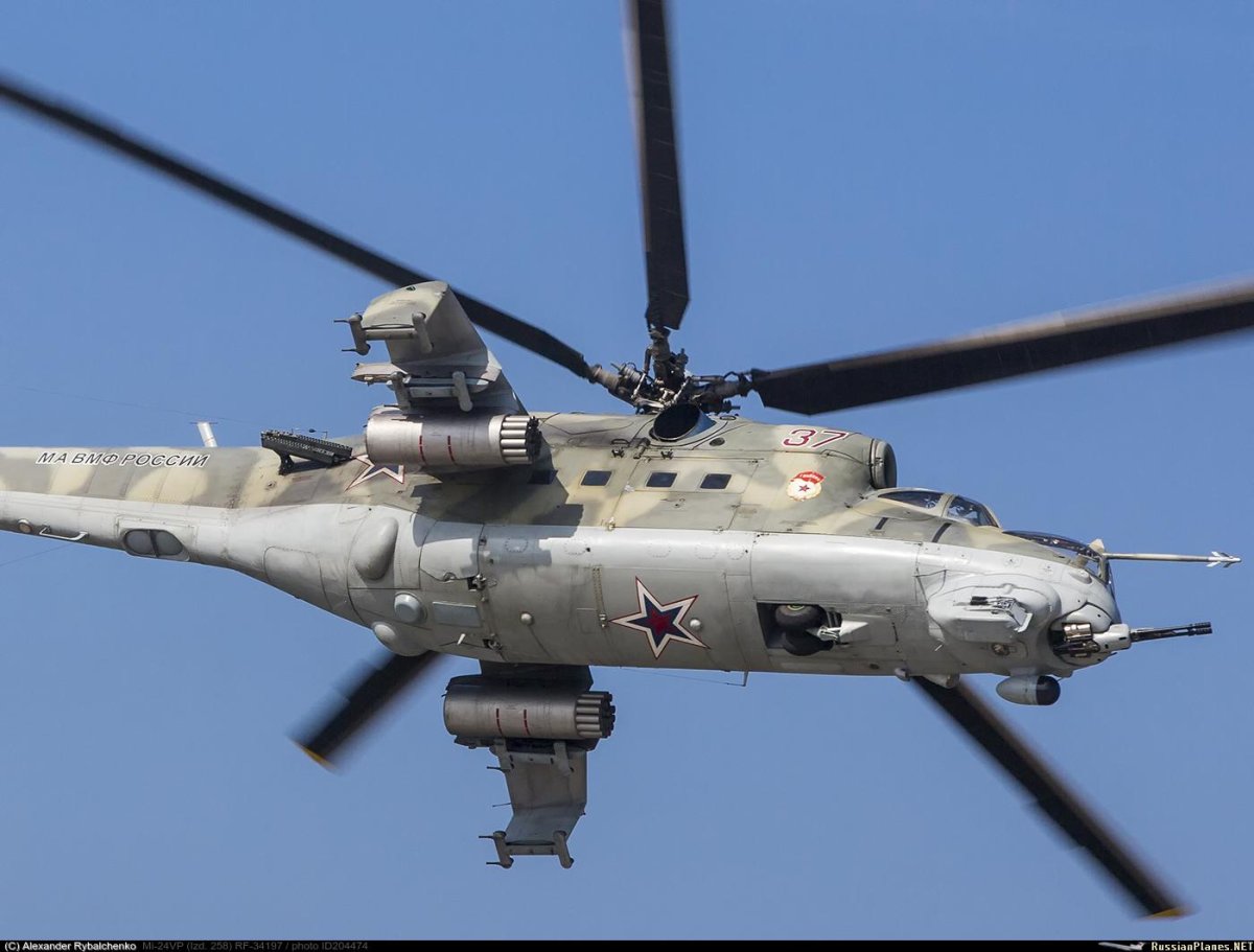 Вертолет "ми-24а"