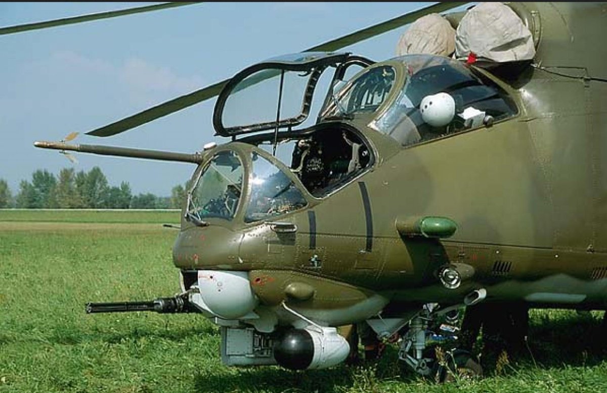 Ми-24 антенны