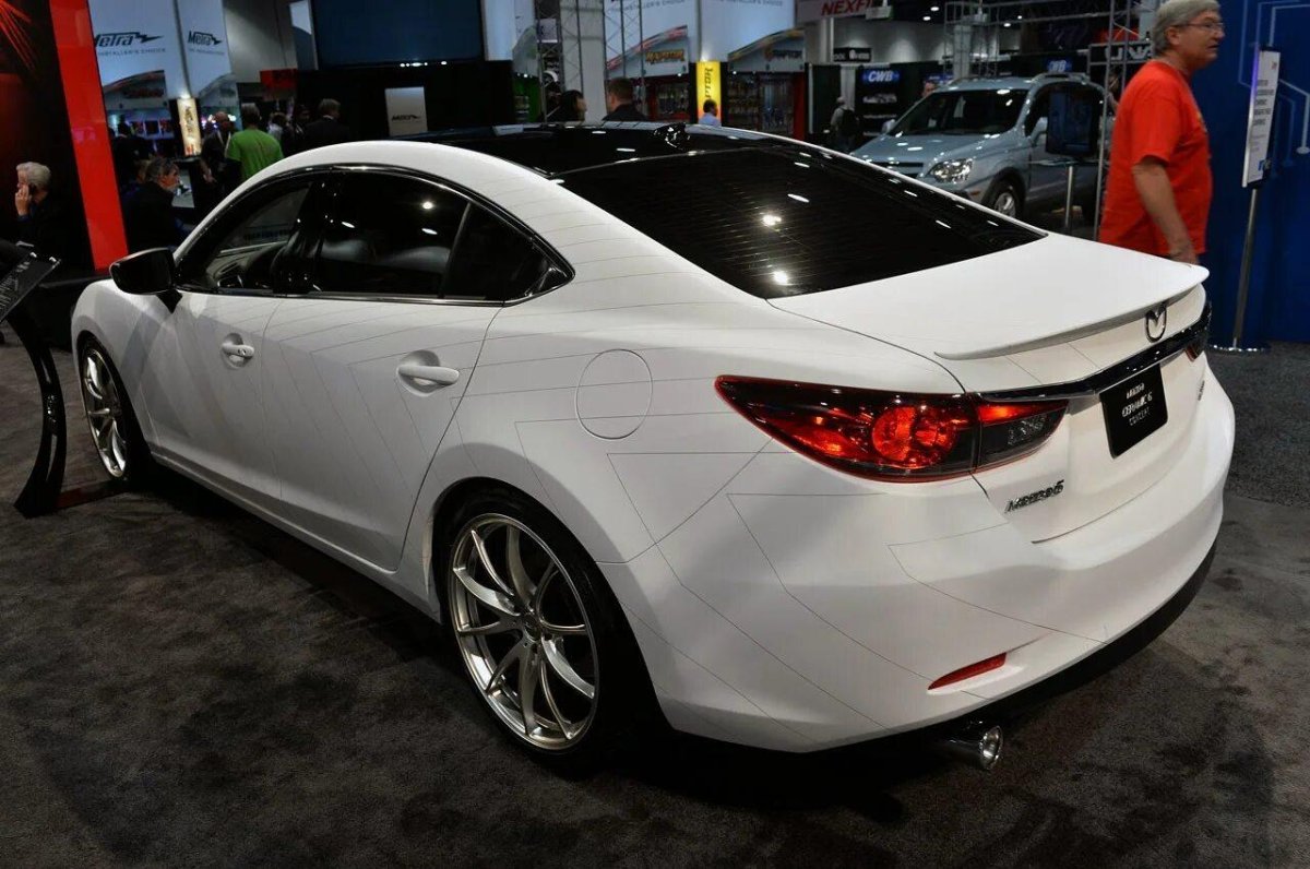 Tuning Mazda 6 GJ белый