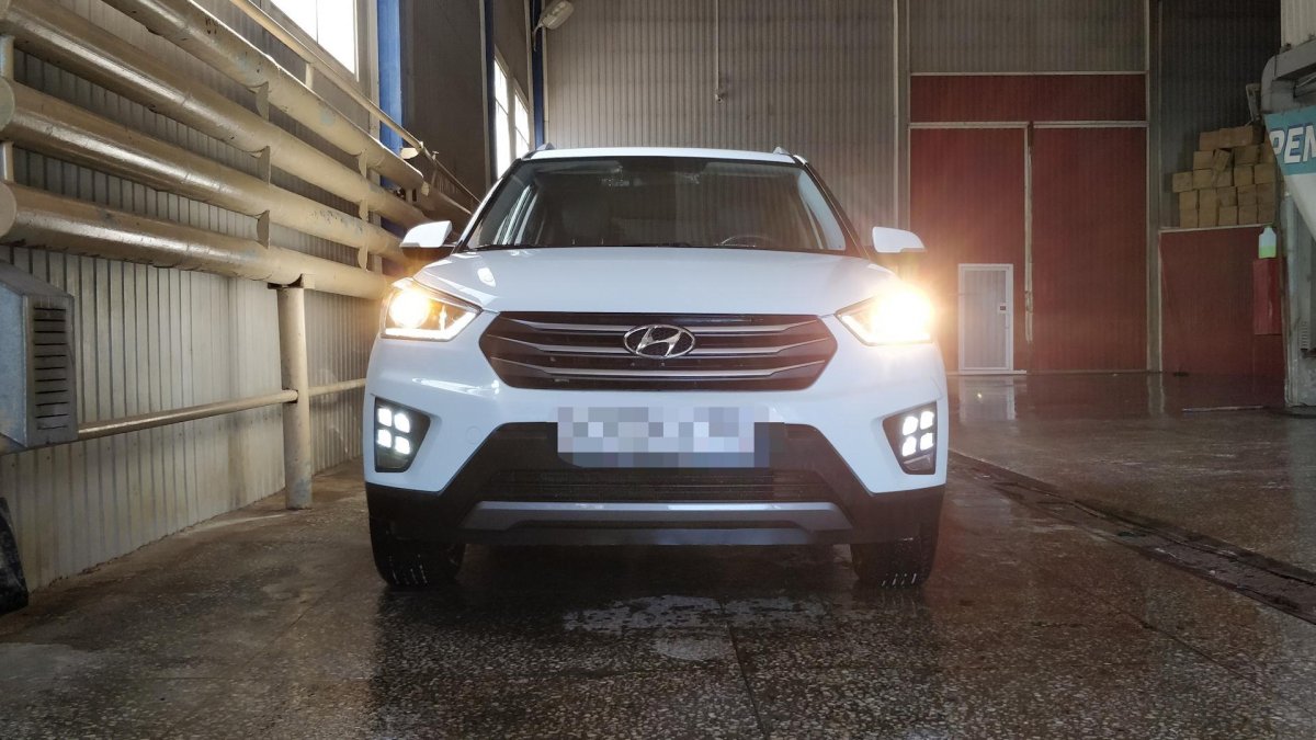 ПТФ диодные Хендай Кретта