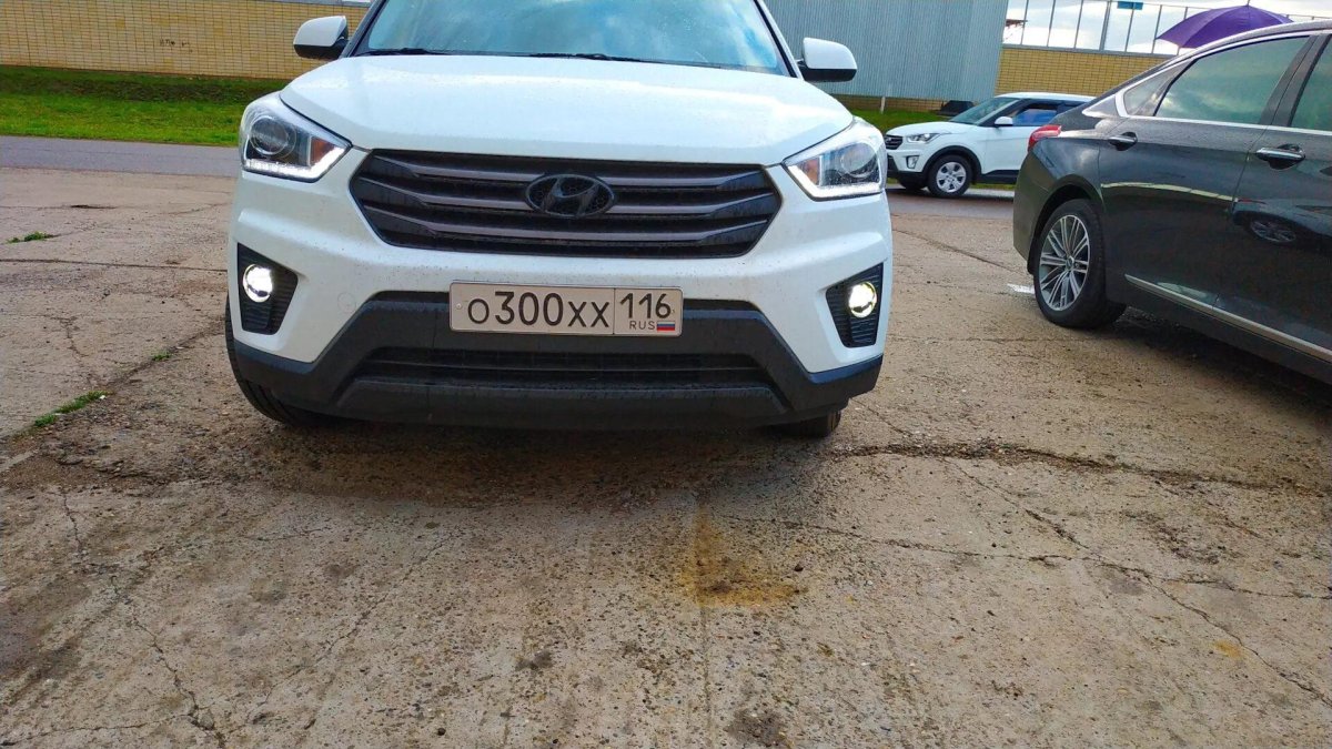 Фары противотуманные Hyundai Creta 2016-, led