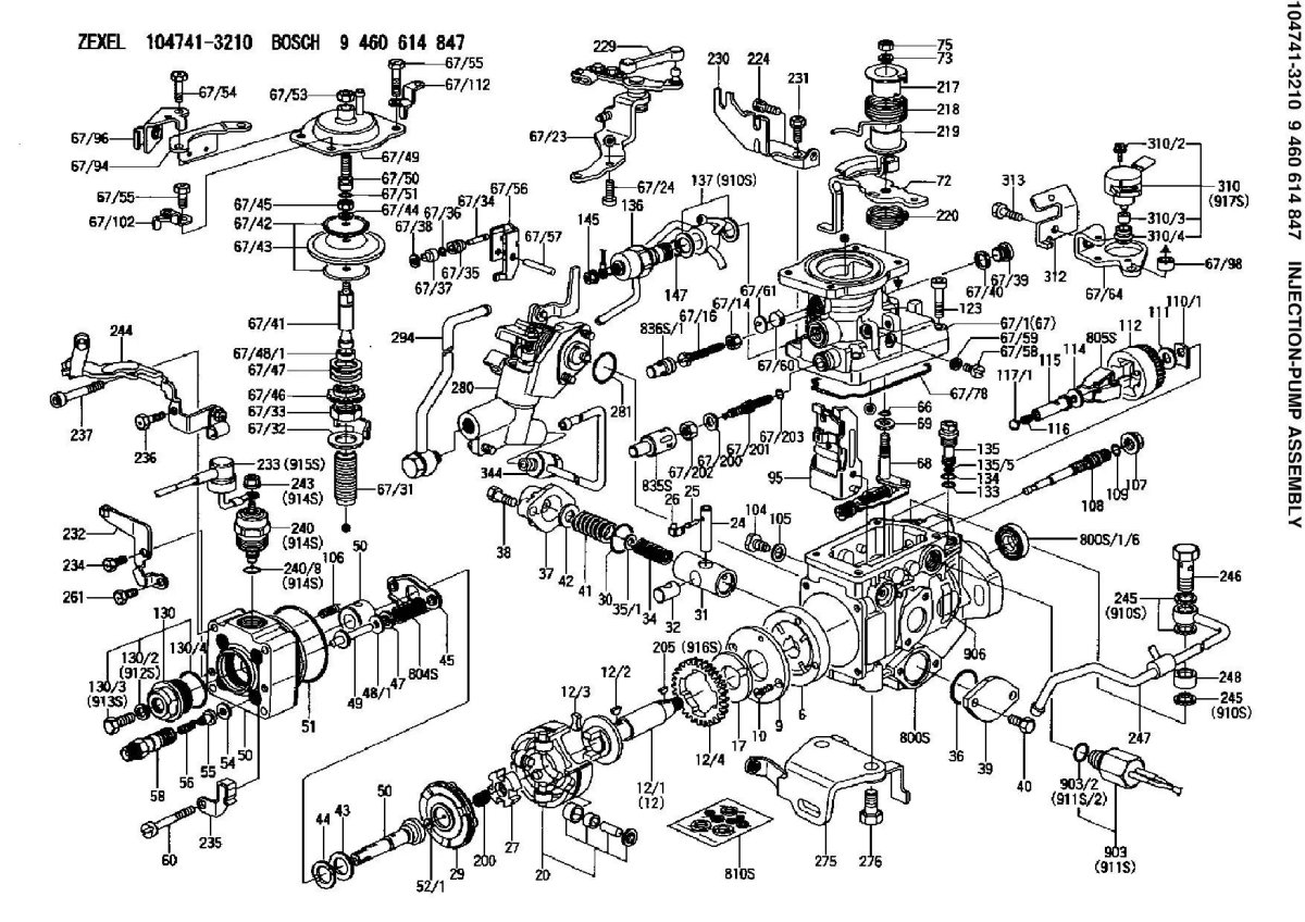 ТНВД зексель схема с описанием